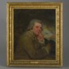 Attributed to george romney (1734-1802) portrait of thomas lawrence (1711-1783)