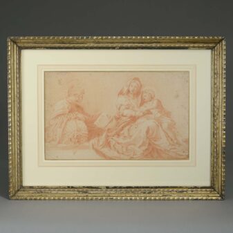 Red Chalk Old Master Drawing