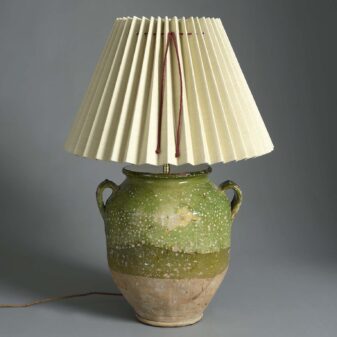Green Confit Pot Lamp