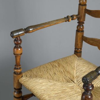 Laburnum ladder back armchair