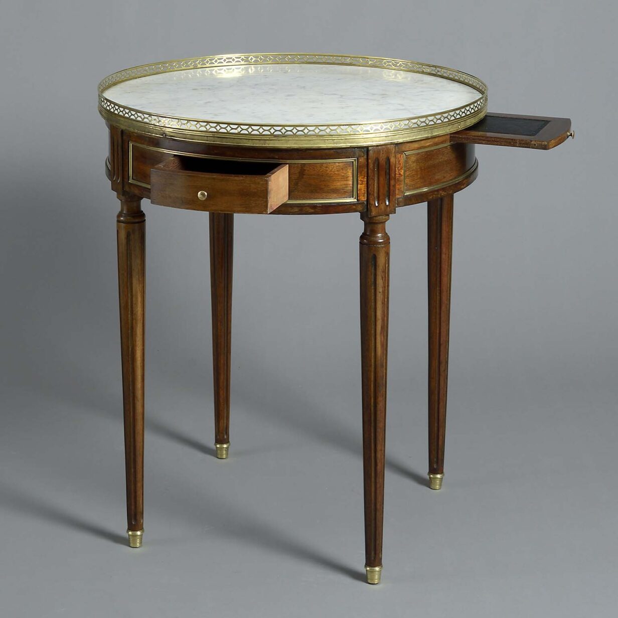19th century mahogany bouillotte table