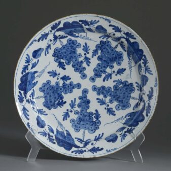 Blue and White Delft Charger
