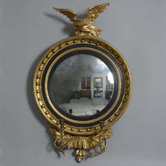 Regency Convex Mirror