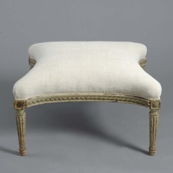 Late 18th century louis xvi period low stool