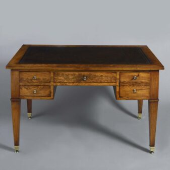 Louis xvi period bureau plat