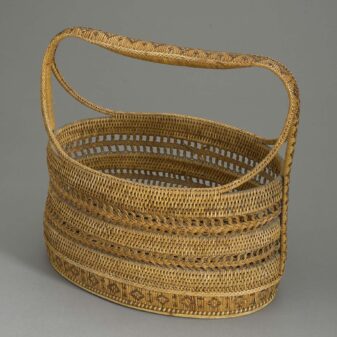 Antique french basket
