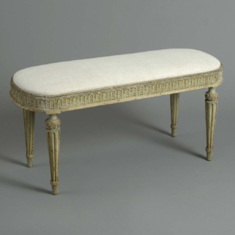 Louis XVI Painted Stool