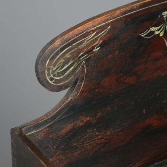 Early 19th century regency period wash stand