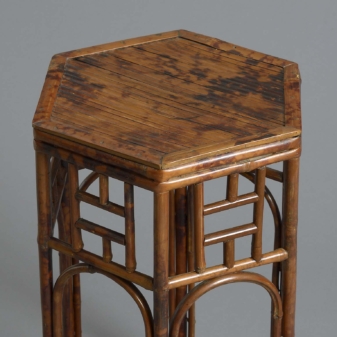 19th century bamboo brighton pavilion occasional table 2 19th century bamboo brighton pavilion occasional table