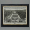 Collection of 18th century engravings of important continental houses and their gardens 1 German architectural prints