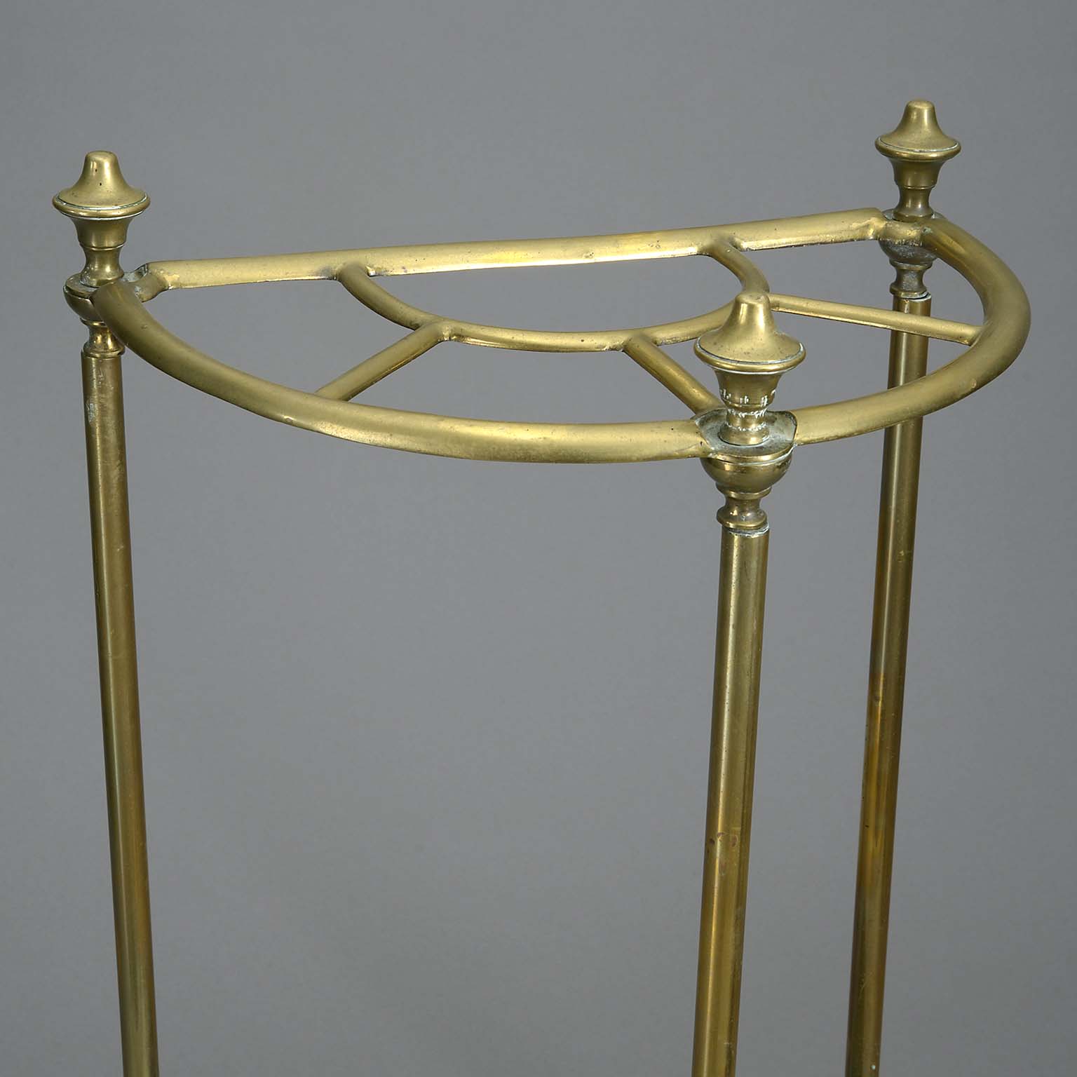 Victorian brass stick stand Victorian brass stick stand