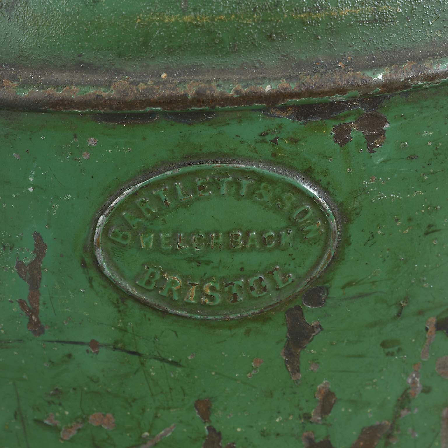 Tole tea canister lamp Tole tea canister lamp