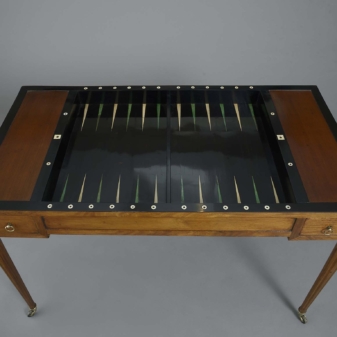 Late 18th century louis xvi period tric trac games table