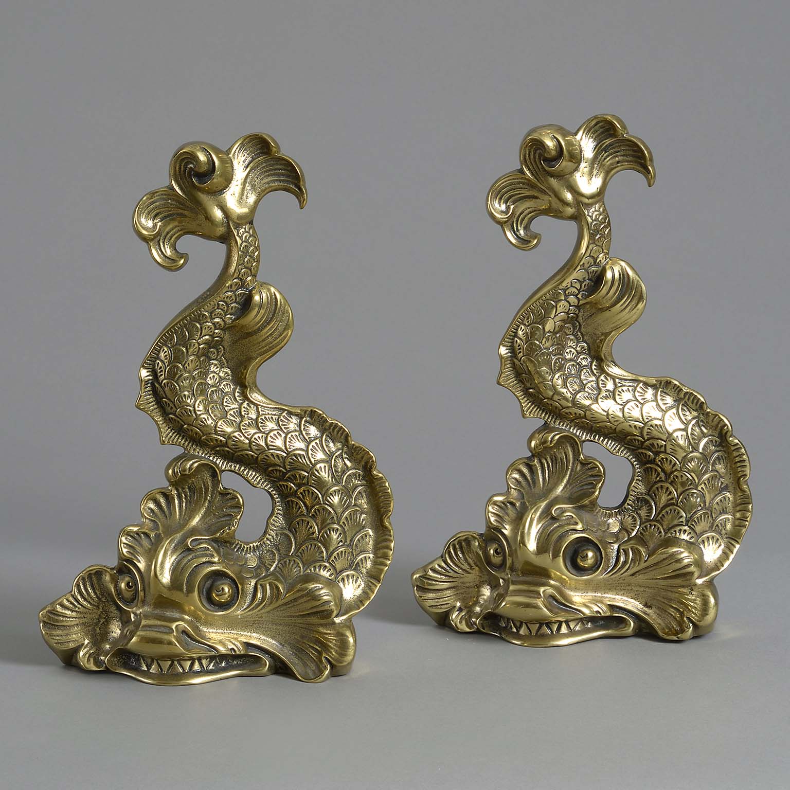 Pair of dolphin doorstops Pair of dolphin doorstops