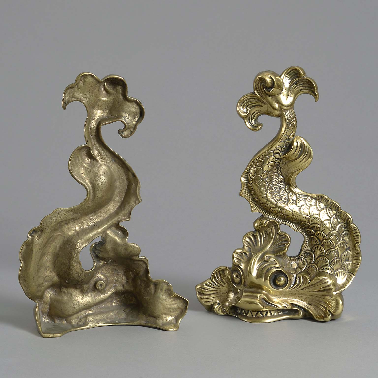 Pair of dolphin doorstops Pair of dolphin doorstops