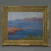 French riviera - coastal painting