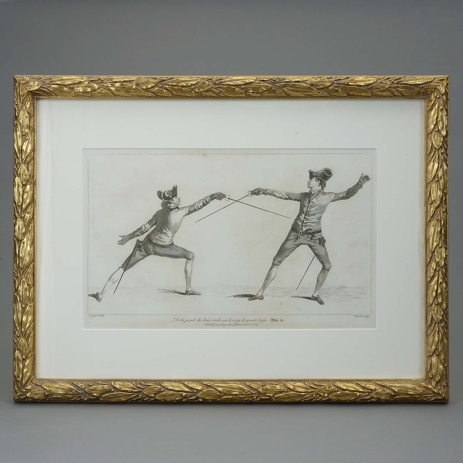 Four fencing prints Four fencing prints