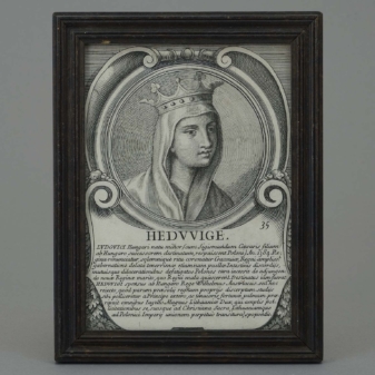 Collection of engraved portraits of polish kings & queens 5 Polish kings and queens