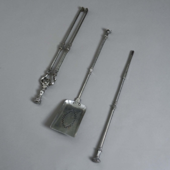 Georgian Steel Fire Irons