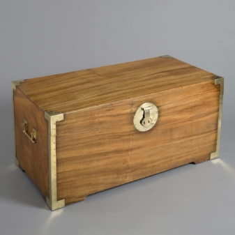 Antique camphor trunk