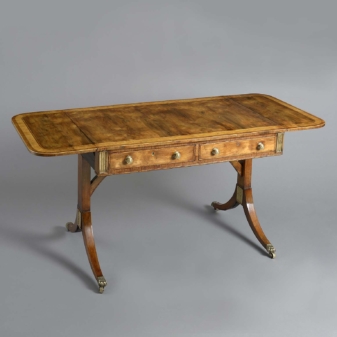 Late 18th century rosewood sofa table, attributed to john mclean (1770-1825) 5 Late 18th century rosewood sofa table, attributed to john mclean (1770-1825)