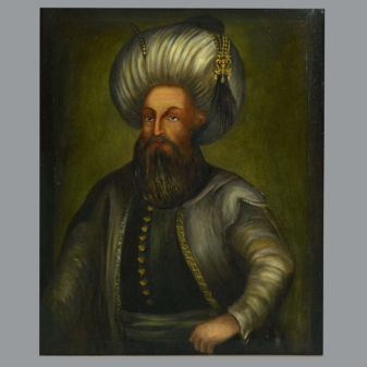 Portrait of a sultan