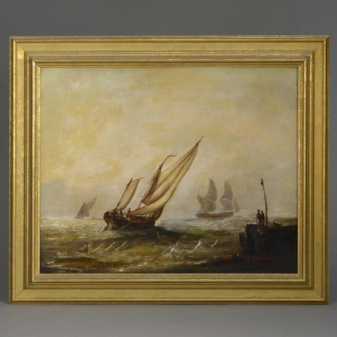 Frederick calvert (1785-1845) marine oil