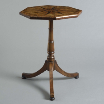 Antique parquetry table