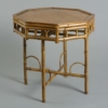 Antique brighton pavilion style bamboo table
