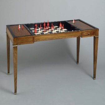Antique games table