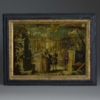 Georgian reverse glass prints