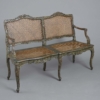 Regency period painted settee
