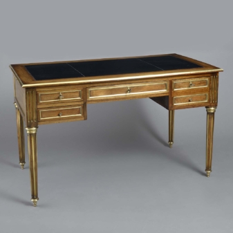 Louis xvi period bureau plat