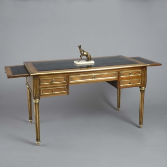 Louis xvi period bureau plat