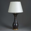 Cloisonné vase lamp